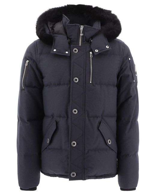 Moose Knuckles Synthetic 3q Parka in Navy (Blue) for Men | Lyst