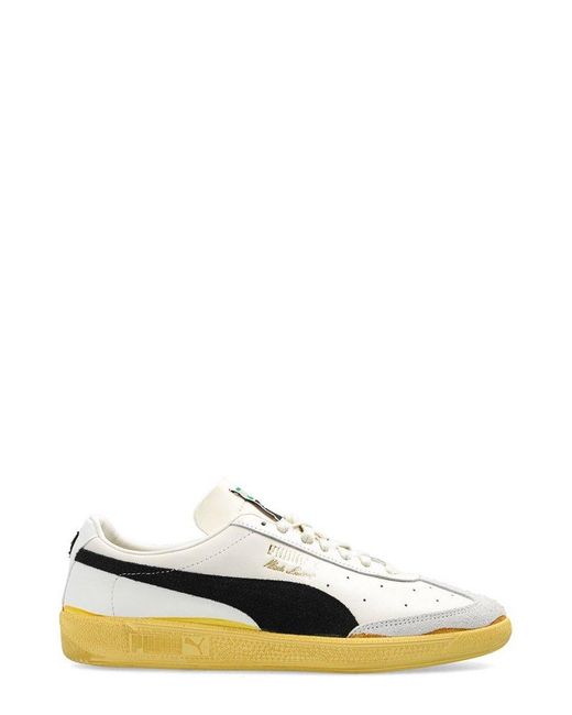 PUMA Multicolor Round Toe Lace-up Sneakers for men