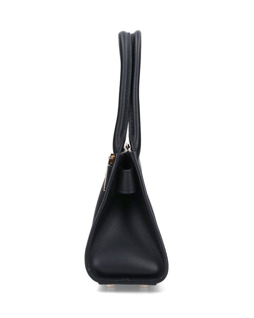 Versace Black 'medusa '95' Shopper Handbag