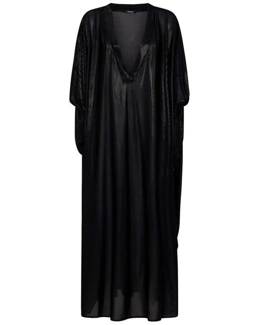 Balmain Black Long Dress