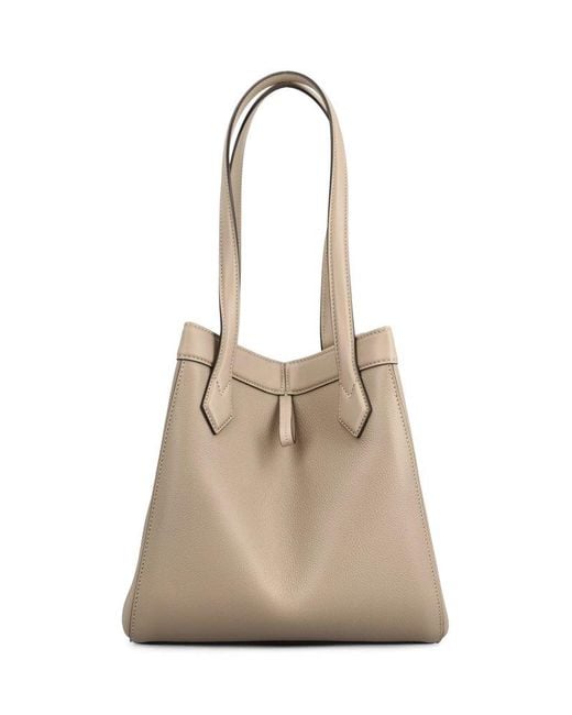 Fendi Natural Origami Raffia Tote Bag