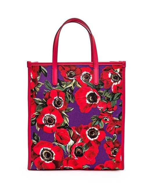 Dolce & Gabbana Red Dg Shopping Bag