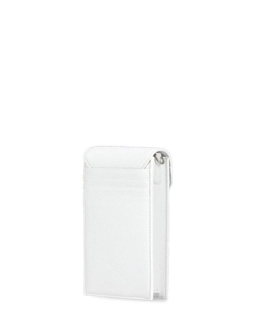 Vivienne Westwood White Re-Vegan Phone Bag
