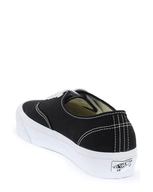 Vans Black Og Authentic Lx Lace-up Sneakers