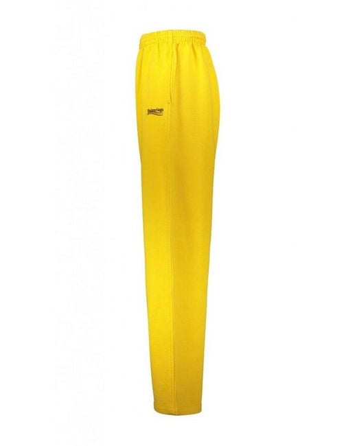 Balenciaga jogging Pants In Yellow Clothing