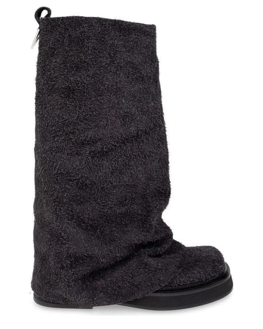 The Attico Black Boots Robin