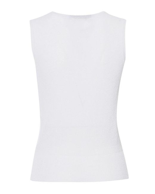 Max Mara White Top