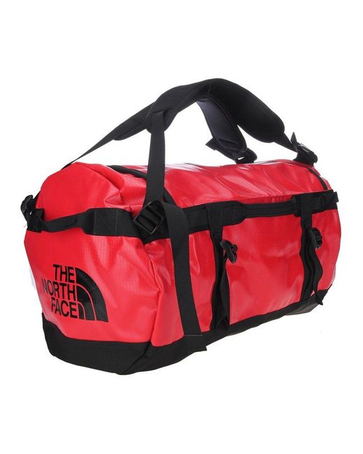 The North Face Synthetic Base Camp Small Duffel Bag in Red for Men | Lyst