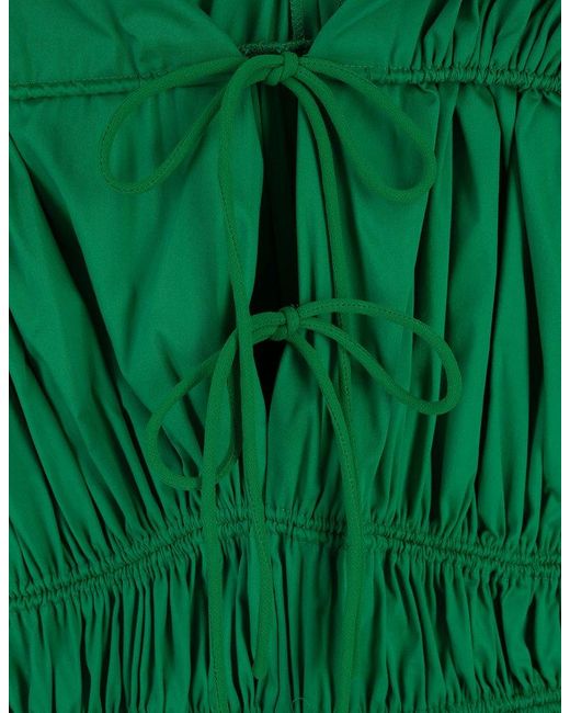 Diane von Furstenberg Green Gillian Dress