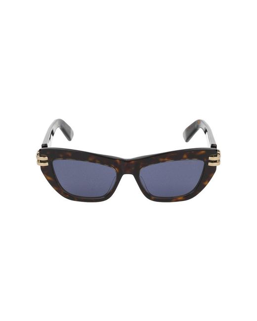 Dior Blue Butterfly Frame Sunglasses