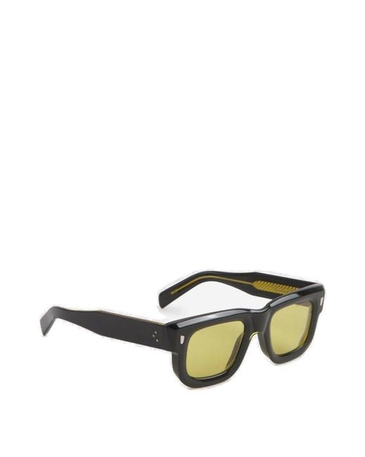 Cutler & Gross Green Square Frame Sunglasses for men