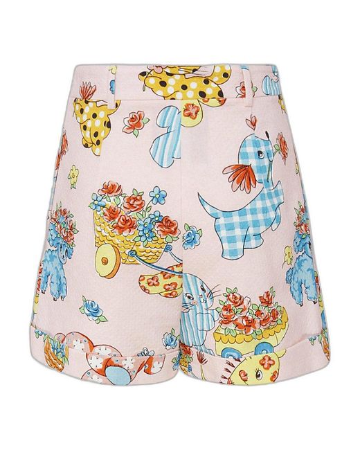 Moschino Cotton Cartoon Printed 