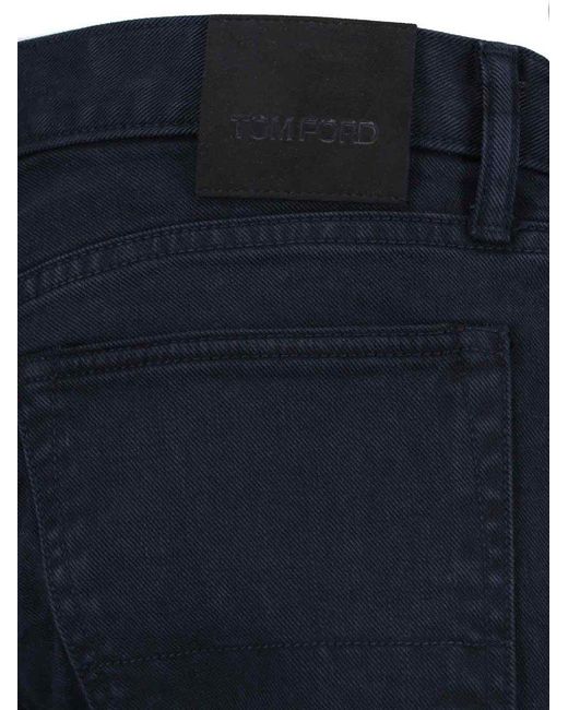 Tom Ford Blue Slim Jeans for men