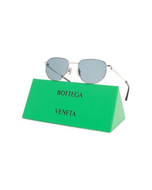 Bottega Veneta Blue Sunglasses,