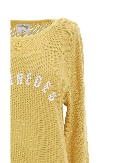 Courreges Yellow T-Shirts & Vests for men