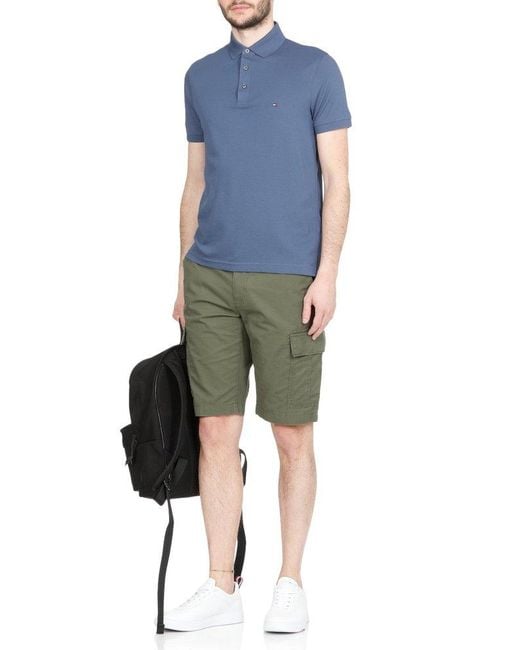 Tommy Hilfiger Blue 1985 Slim Fit Polo Shirt for men