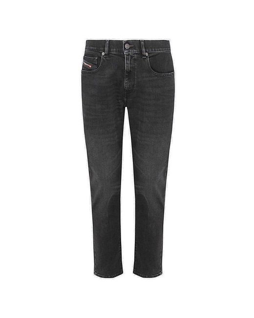 DIESEL Gray D-strukt Slim Fit Jeans for men