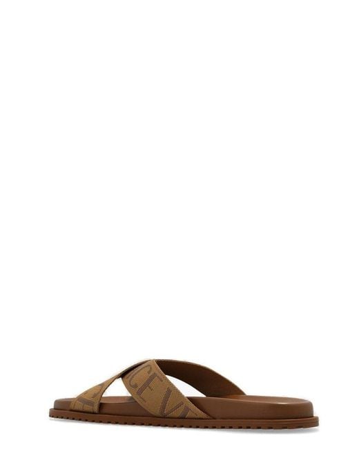 Versace Brown Sandals for men