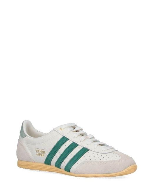 Adidas Originals Green Japan 3-Stripe Shoes