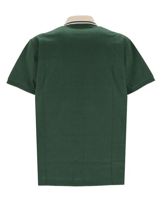 Gucci Interlocking G Polo Shirt in Green for Men Lyst