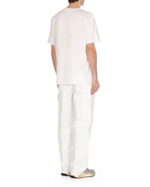 DSquared² White T-Shirt With Logo for men