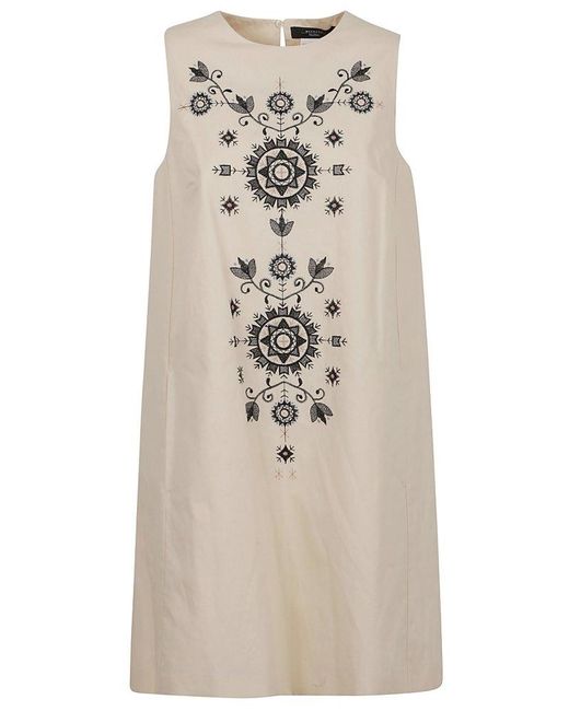 Weekend by Maxmara Natural Short Dresses