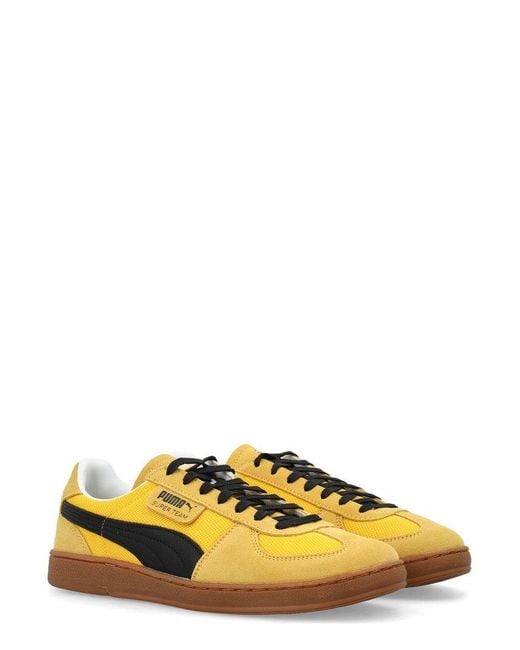 PUMA Yellow Terrace Lace-up Sneakers for men