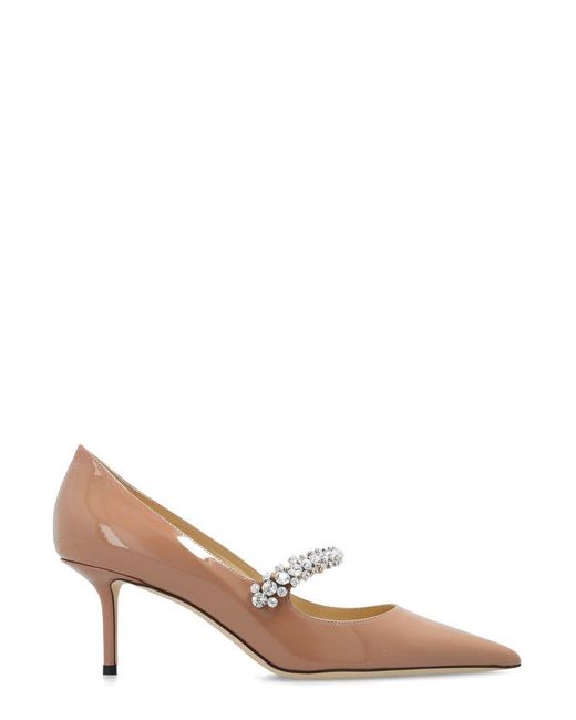 Jimmy Choo Brown Bing 65 Pumps