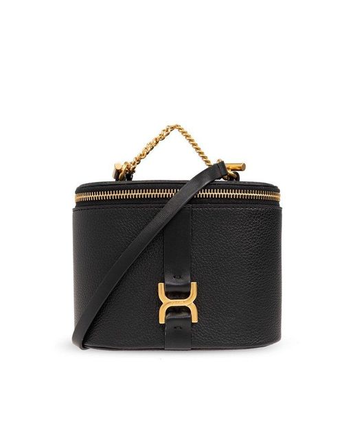 Chloé Black 'marcie Mini' Shoulder Bag,