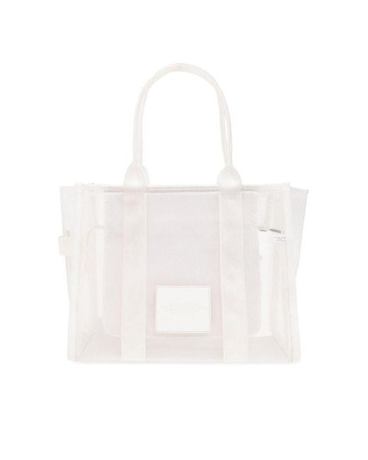 Marc Jacobs White The Large Mesh Tote Bag