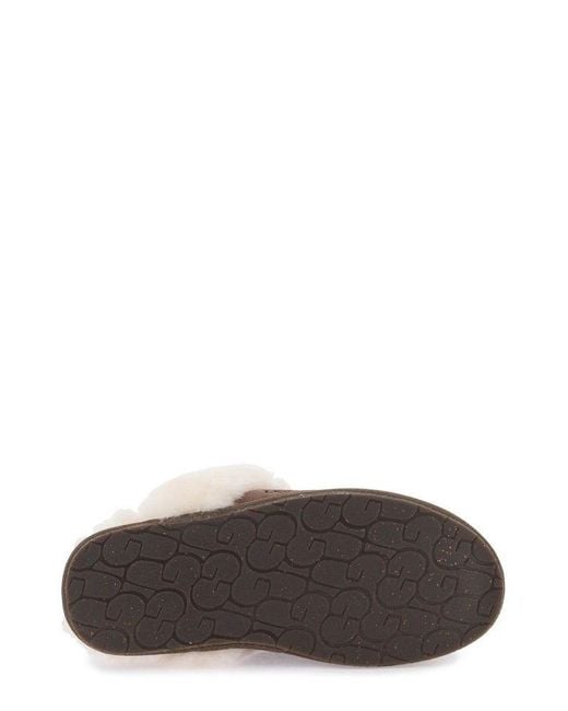 Ugg Brown Scuffette Ii Slip-On Slippers