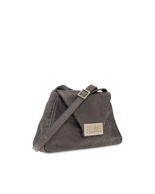 MM6 by Maison Martin Margiela Numeric Medium Shoulder Bag in Gray | Lyst