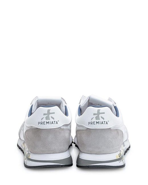 Premiata White Lucy Shoe for men