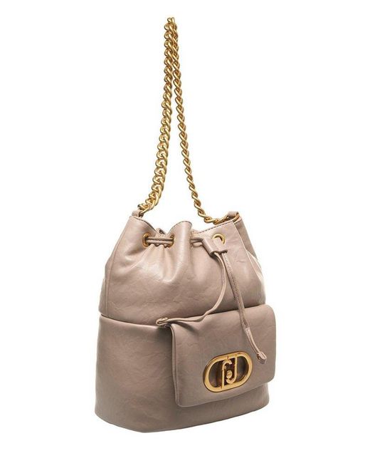 Liu Jo Natural Lapuffy Bucket Bag