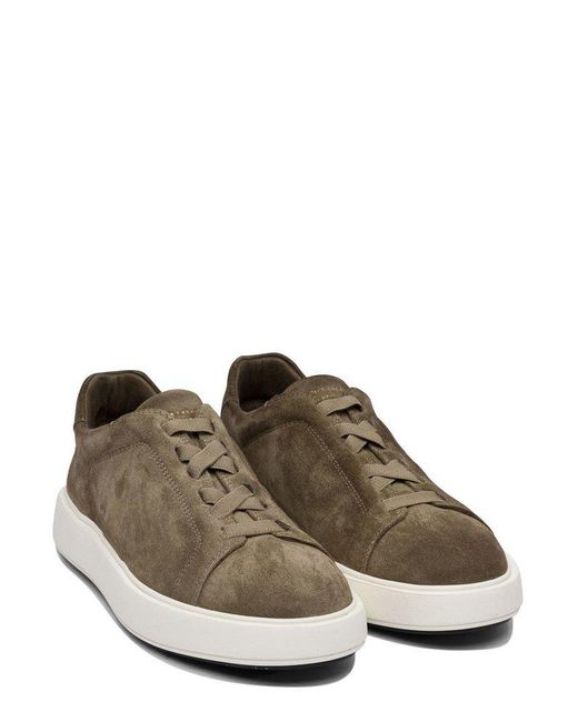 Officine Creative Brown Slouch Slip-On Sneakers for men