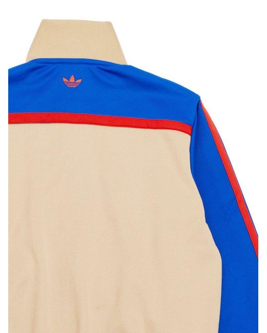 Adidas Originals Blue X Wales Bonner Jersey Track Jacket for men
