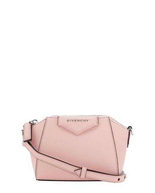 Givenchy Pink Antigona Nano Crossbody Bag