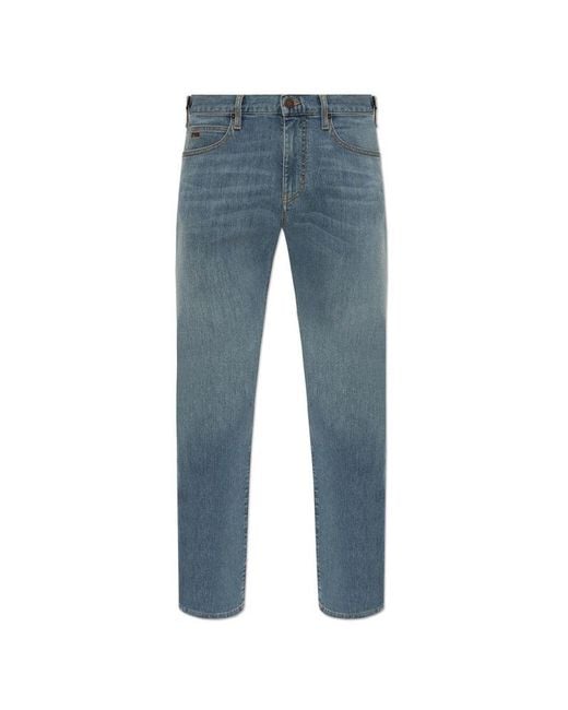 Armani j45 tapered jeans hot sale