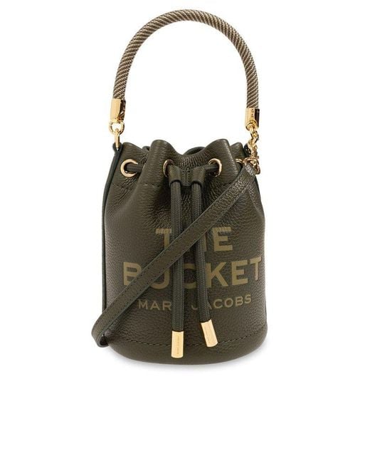 Marc Jacobs Green 'the Bucket Mini' Shoulder Bag,