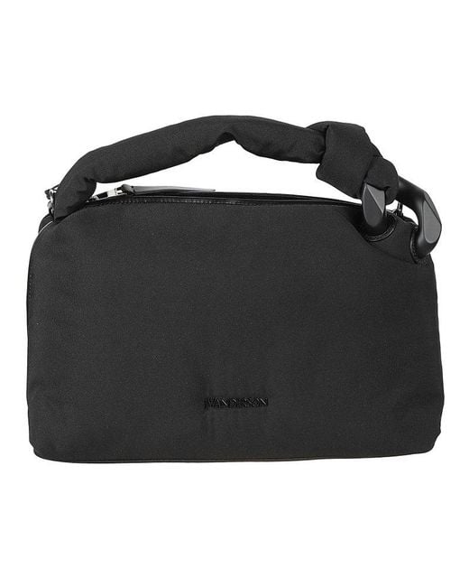 J.W. Anderson Black Jwa Corner Zipped Top Handle Bag
