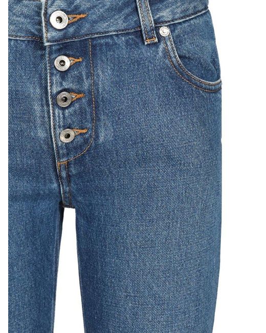 Off-White c/o Virgil Abloh Blue Britney Jeans