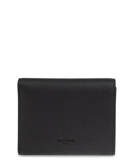 Balmain Black B Buzz 23 Wallet for men