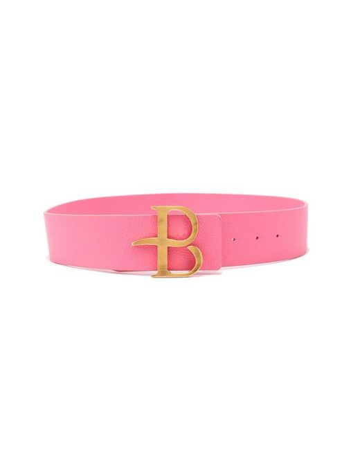 Ballantyne Pink Logo-plaque Belt