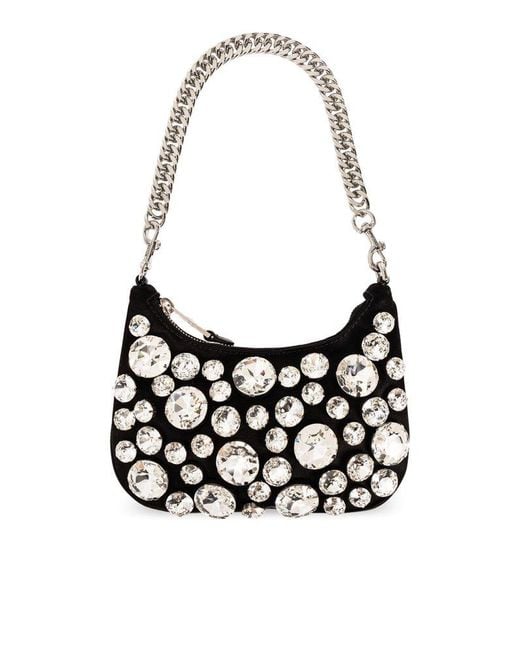 Moschino Black Handbag From The '40Th Anniversary' Collection