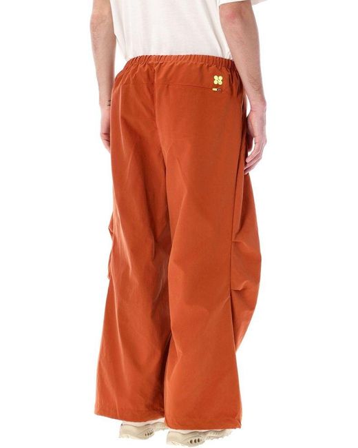 Nike Orange F.R.O.G. Parachute Trousers for men