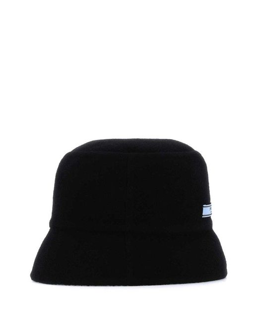 Prada Cashmere Hat in Black Lyst