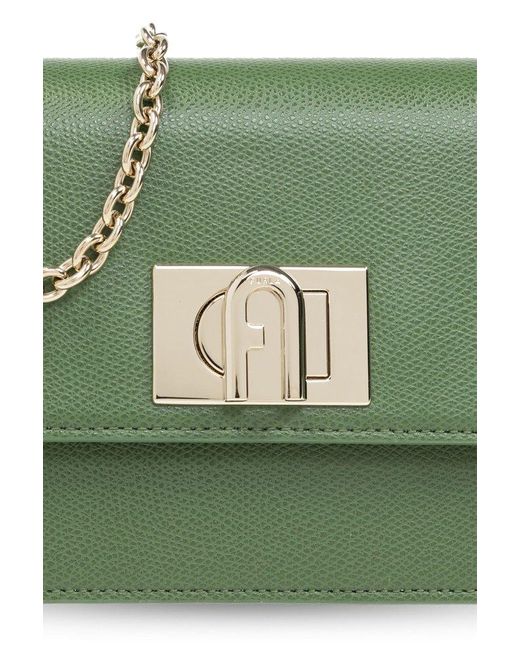Furla Green 1927 Mini Crossbody Bag