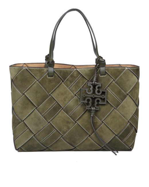 Tory Burch Shopping Miller In Suede Color Green