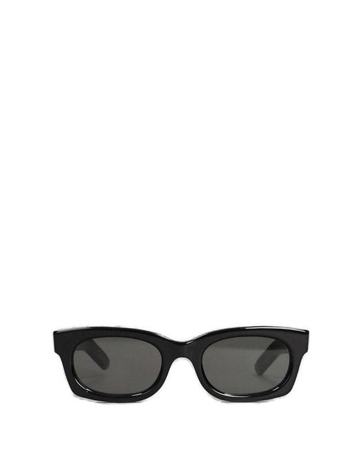 Retrosuperfuture Black Rectangle Frame Sunglasses