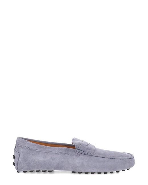 Tod's Blue Gommino Driving Shoes for men
